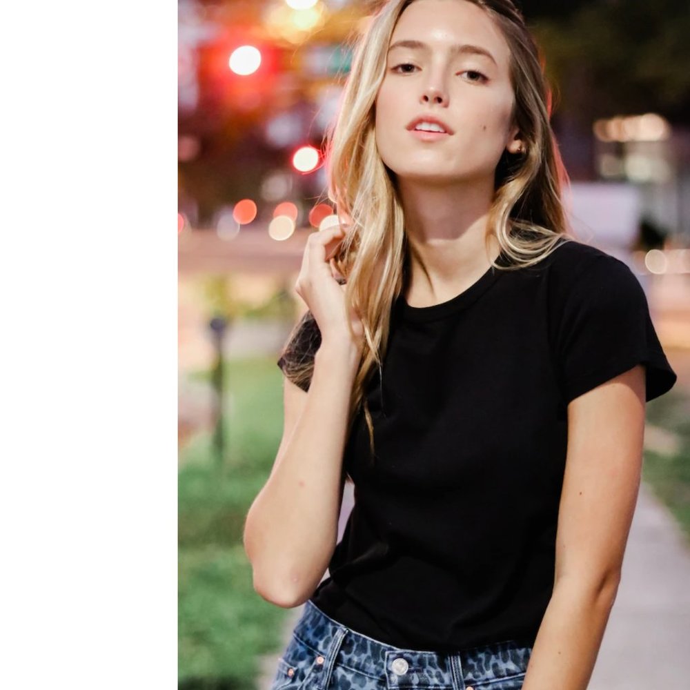 AGOLDE Irina Cap Sleeve Bodysuit